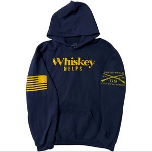 Grunt Style “Whiskey Helps” Hoodie